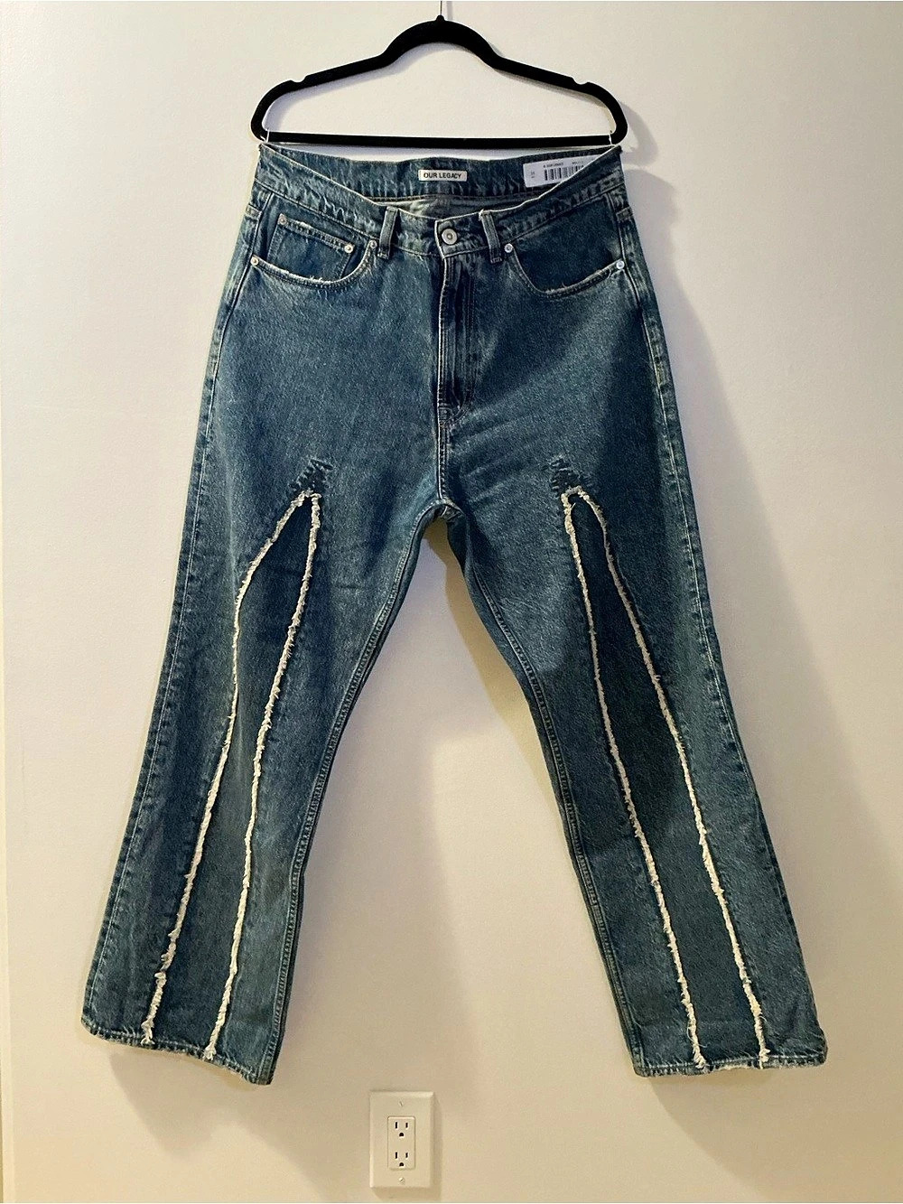 Our Legacy Third Cut - Slash Denim